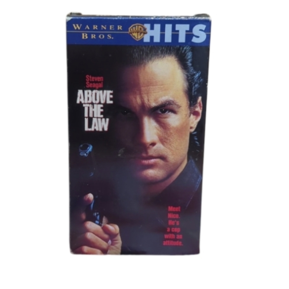 Above the Law VHS (1988) 🎬📼
